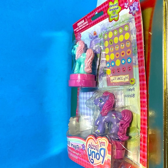 MY LITTLE PONY NWT VTG 2005 PONY FIGURE STAMPERS, INK, STICKERS & NOTECARDS - Picture 13 of 16